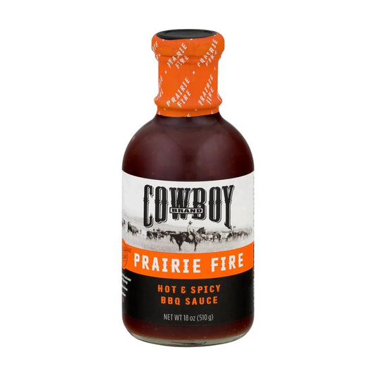 Cowboy Brand Prairie Fire Barbecue Sauce, 18oz