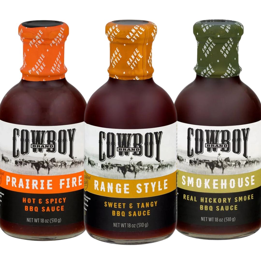 Cowboy Brand Barbecue Sauce - Variety Pack