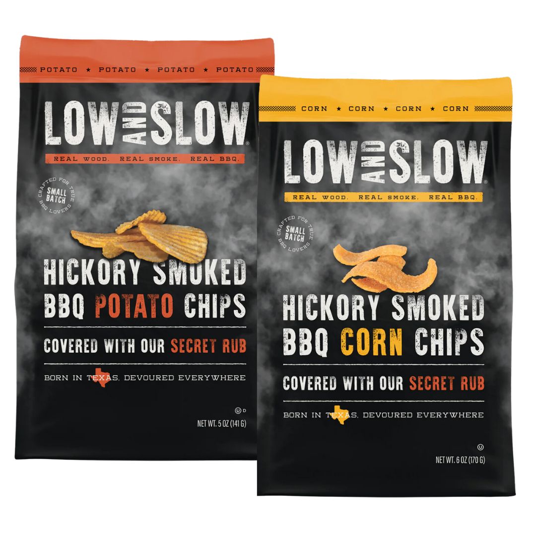 Low and Slow Hickory Smoked Chips, 6oz