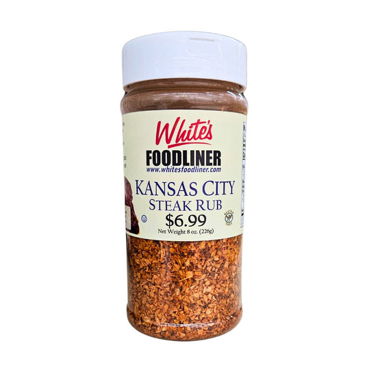 Kansas City Steak Rub by White's Foodliner, 8oz