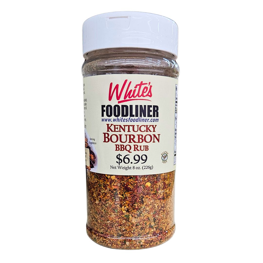 Kentucky Bourbon BBQ Rub by White's Foodliner, 8oz