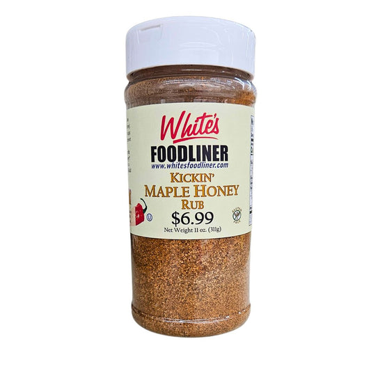 Kickin' Maple Honey Rub by White's Foodliner, 11oz