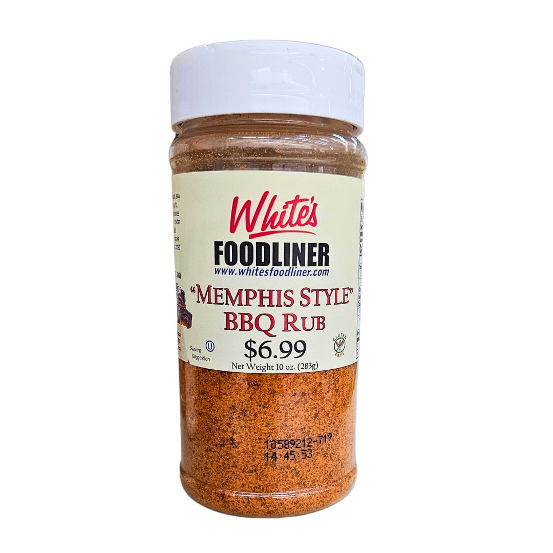 Memphis Style BBQ Rub by White's Foodliner, 10oz