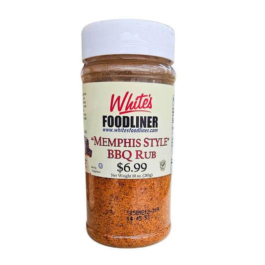 Memphis Style BBQ Rub by White's Foodliner, 10oz