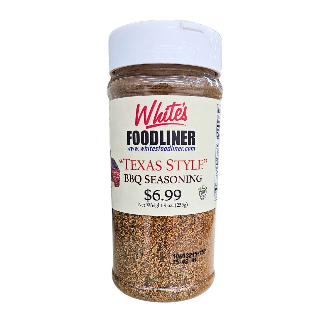 Texas Style BBQ Seasoning by White's Foodliner, 9oz