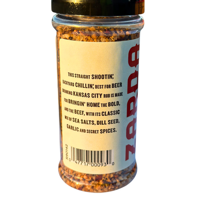 Zarda Steak Rub, 6.5oz