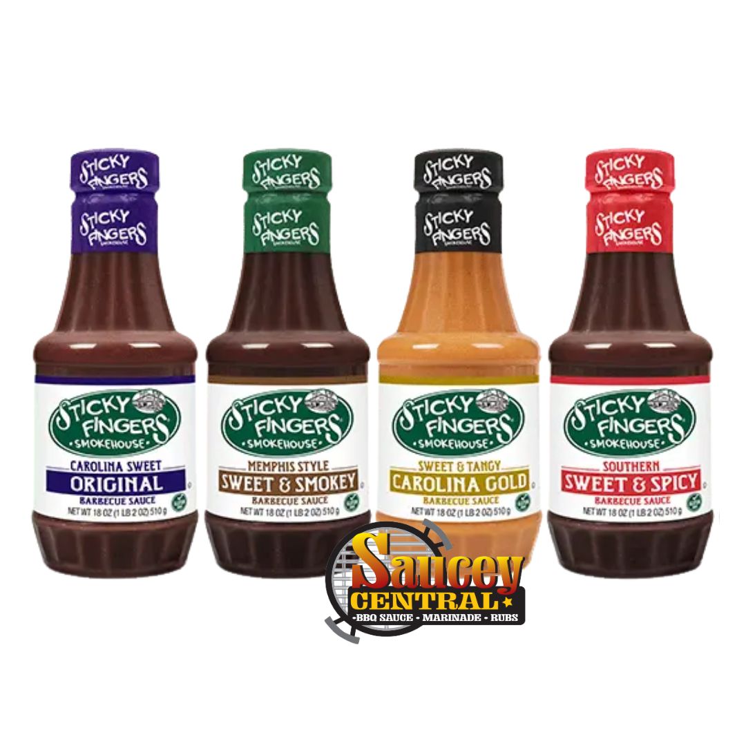 Sticky Fingers BBQ Sauce, 18oz