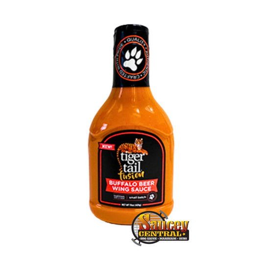 TigerTail Fusion Buffalo Beer Wing Sauce, 15oz