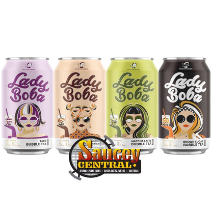 Lady Boba Bubble Tea, 10.7oz Can