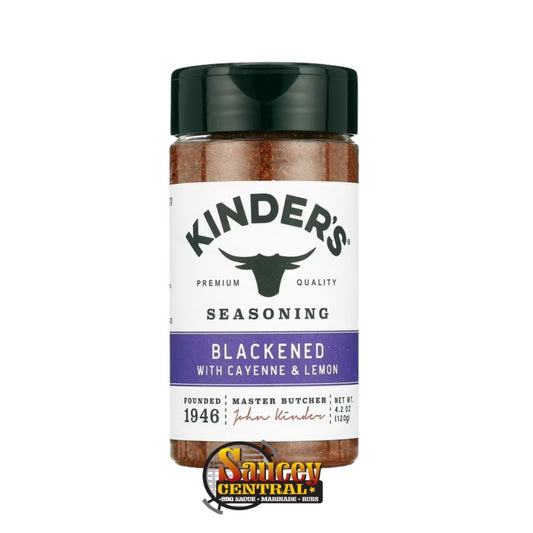 Kinder's Blackened Seasoning with Cayenne & Lemon, 4.2oz