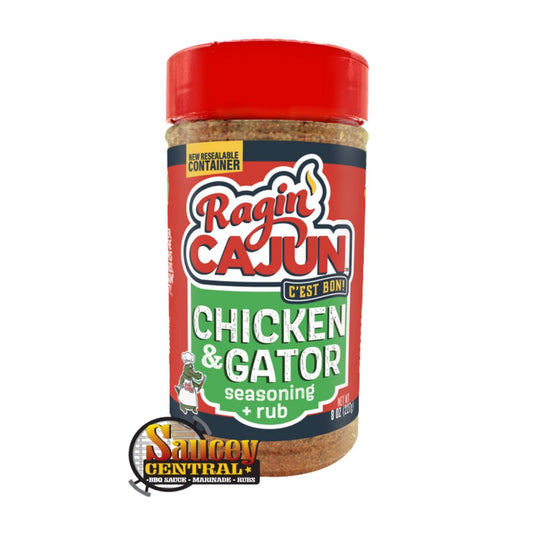 Ragin Cajun Chicken & Gator Seasoning, 8oz