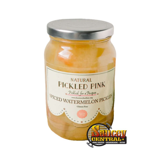 Pickled Pink - Spiced Watermelon Pickles, 16oz