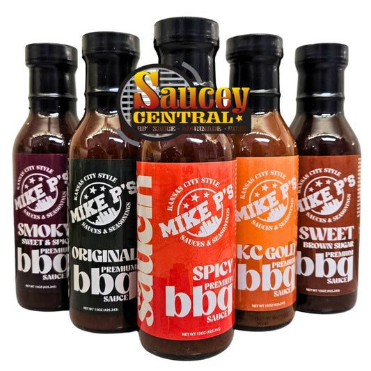 Mike P's BBQ Sauce - Variety Pack of 5