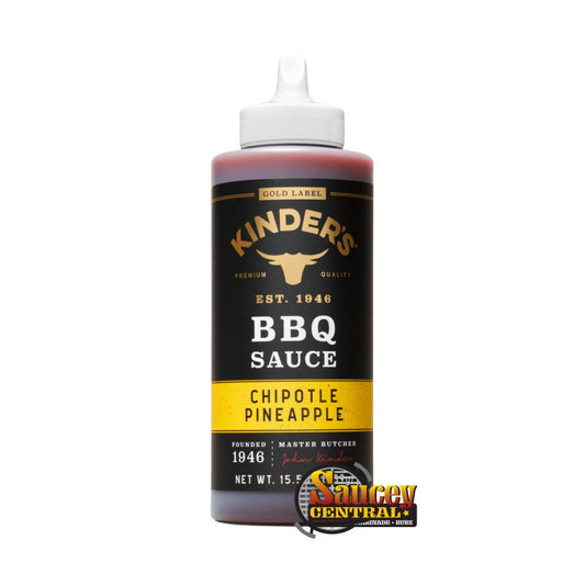 Kinder's Gold Label BBQ Sauce - Chipotle Pineapple, 15.5oz
