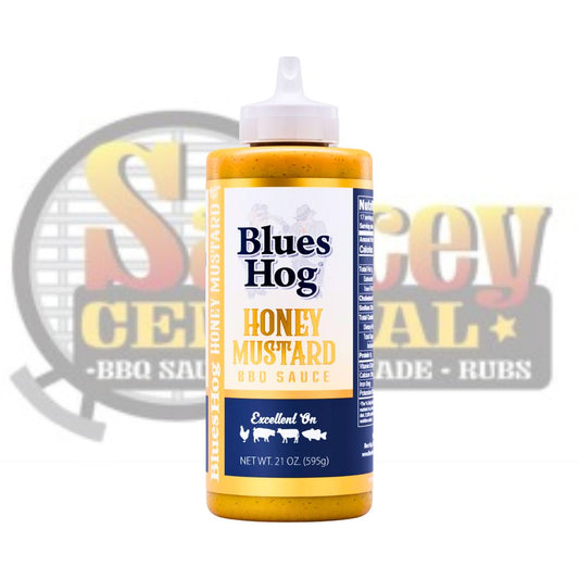Blues Hog Honey Mustard Barbecue Sauce, 21oz Squeeze Bottle