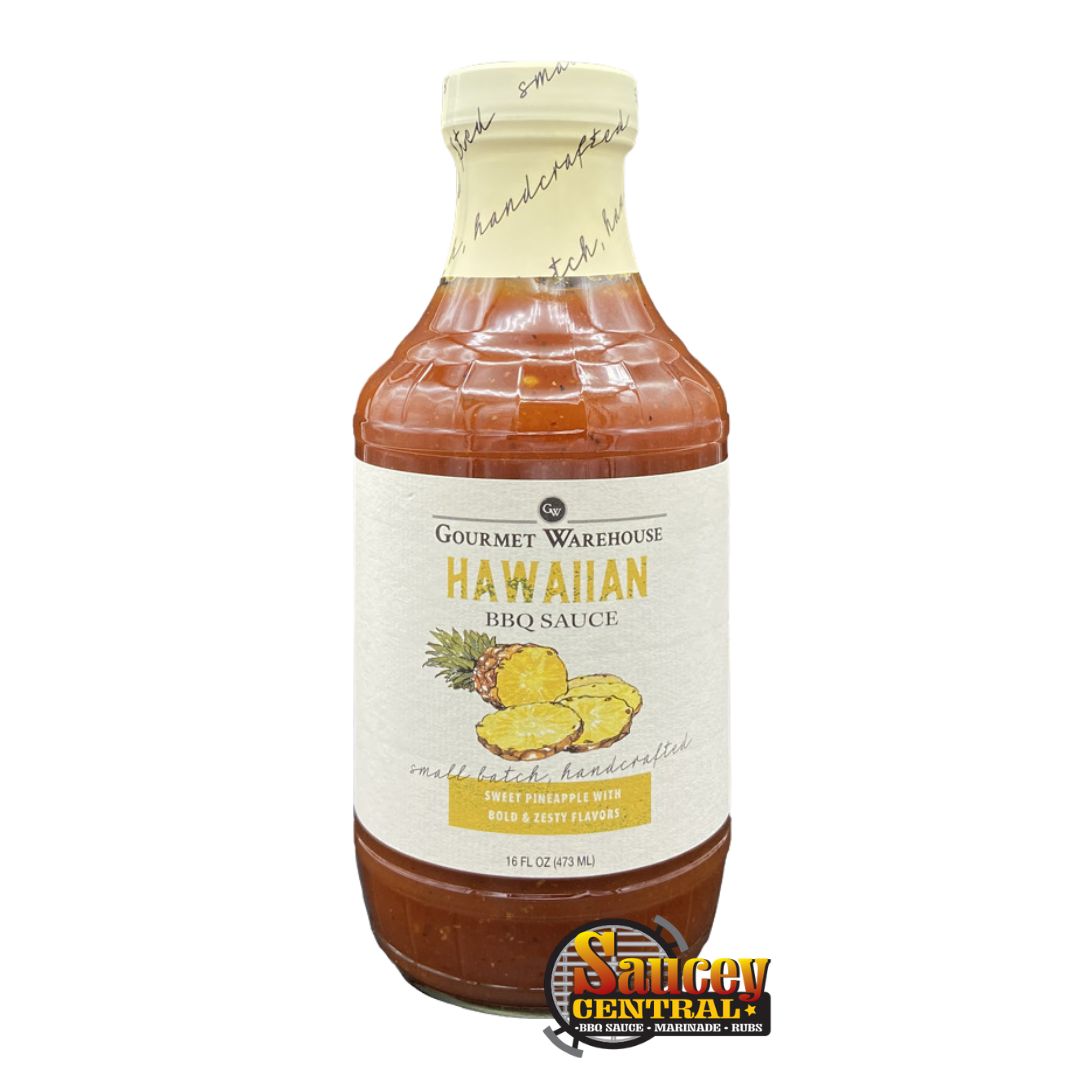 Gourmet Warehouse Hawaiian BBQ Sauce, 16oz