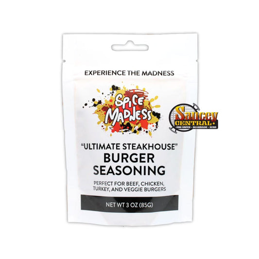 Spice Madness Ultimate Steakhouse Burger Seasoning, 3oz