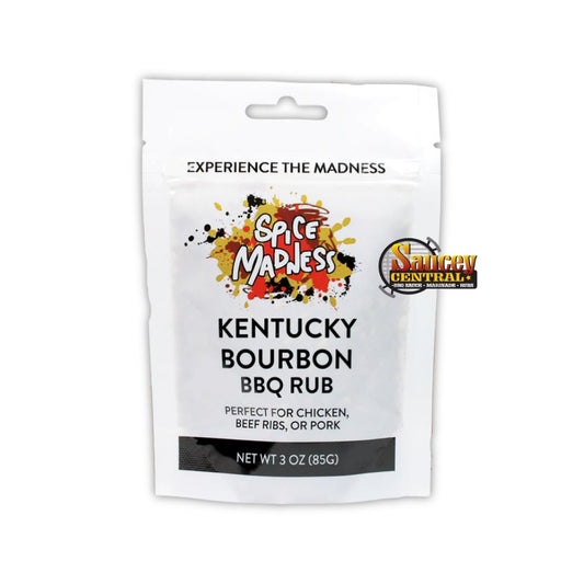 Spice Madness Kentucky Bourbon BBQ Rub, 3oz