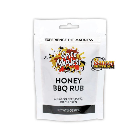 Spice Madness Honey BBQ Rub, 3oz