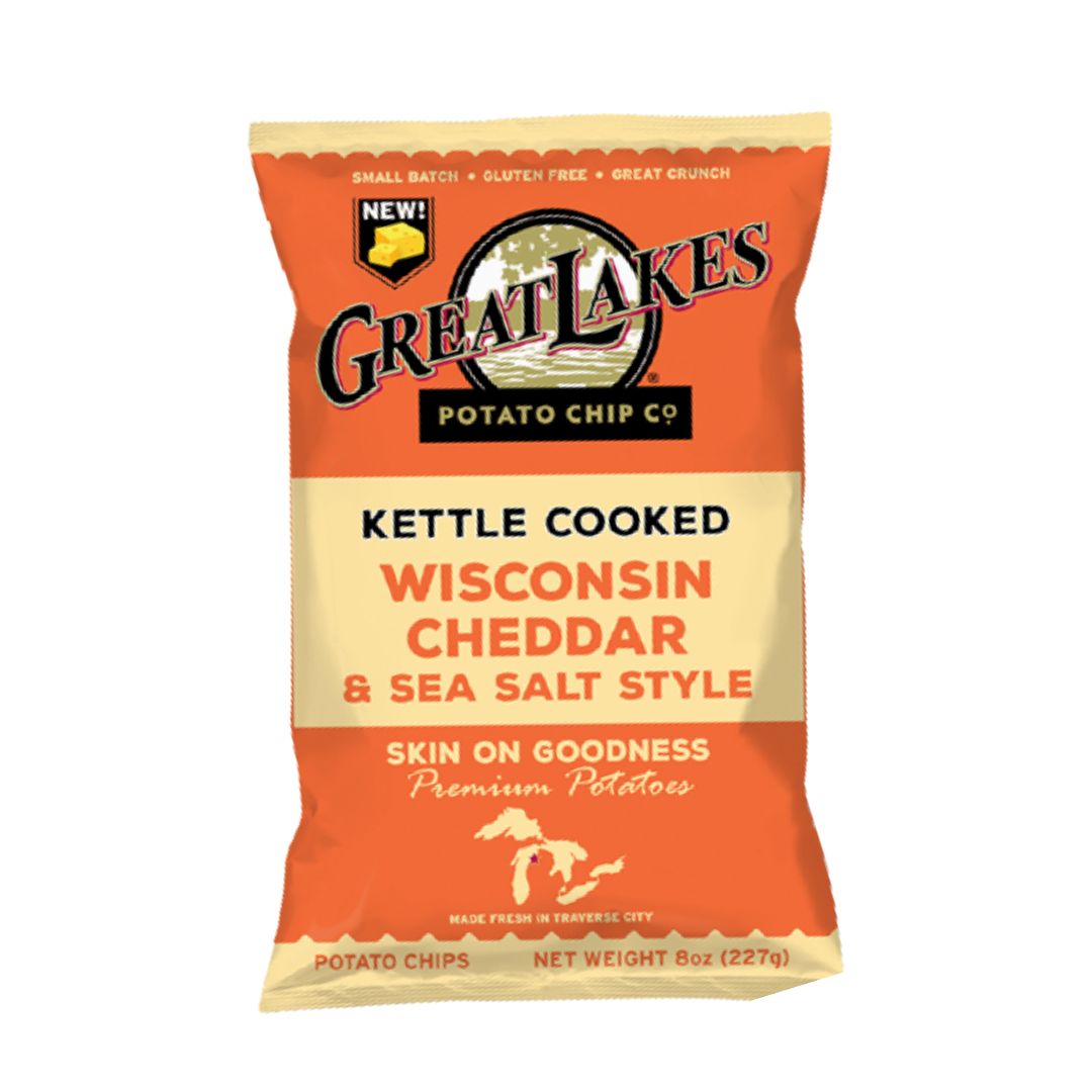 Great Lakes Potato Chips - Family Size, 14oz