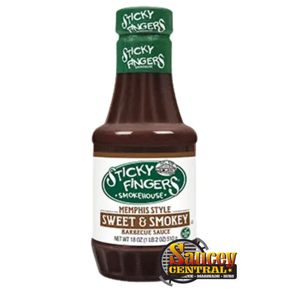 Sticky Fingers BBQ Sauce, 18oz