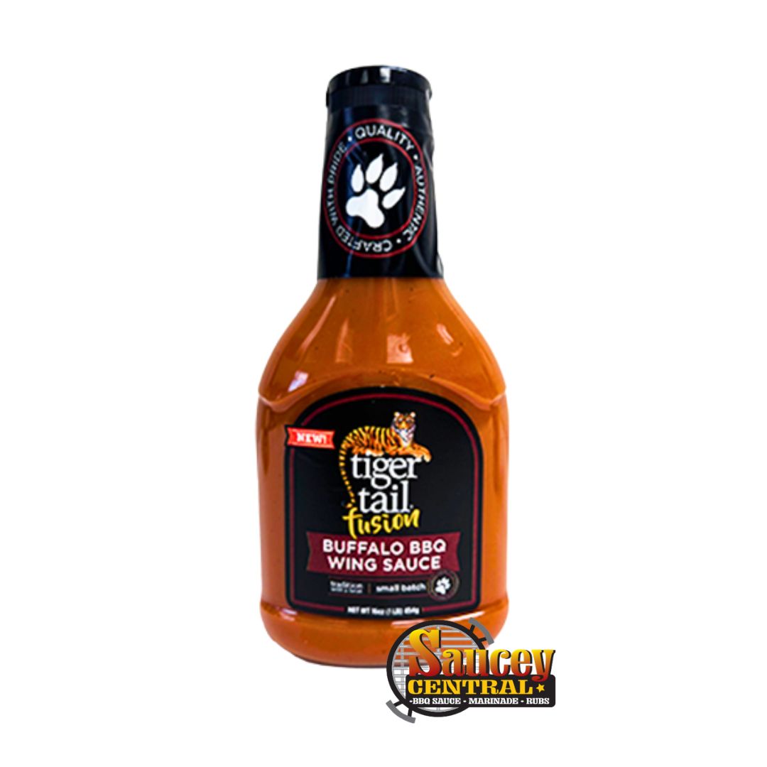 TigerTail Fusion Buffalo BBQ Wing Sauce, 15oz