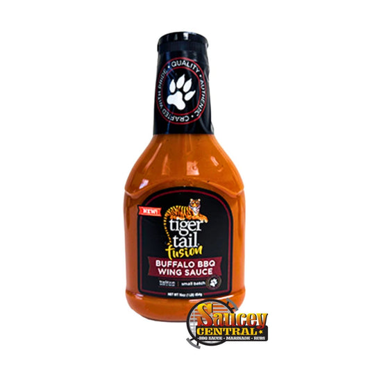 TigerTail Fusion Buffalo BBQ Wing Sauce, 15oz