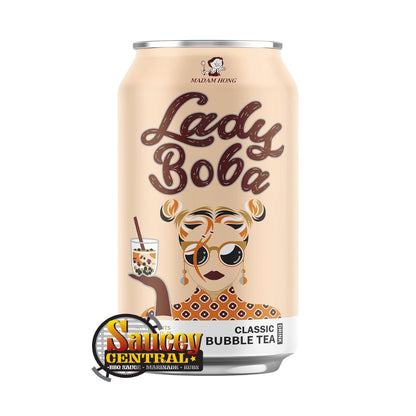 Lady Boba Bubble Tea, 10.7oz Can